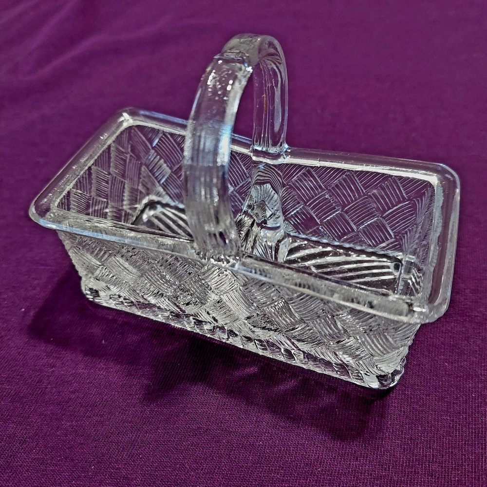 Vintage Double Salt Cellar / Trinket Dish